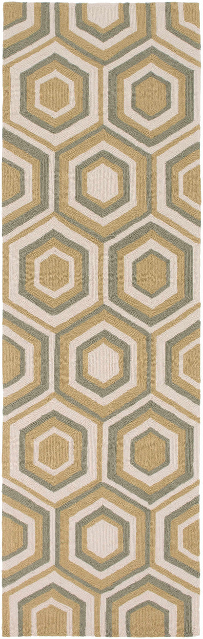 Rain RAI-1225 Hand Hooked Rug