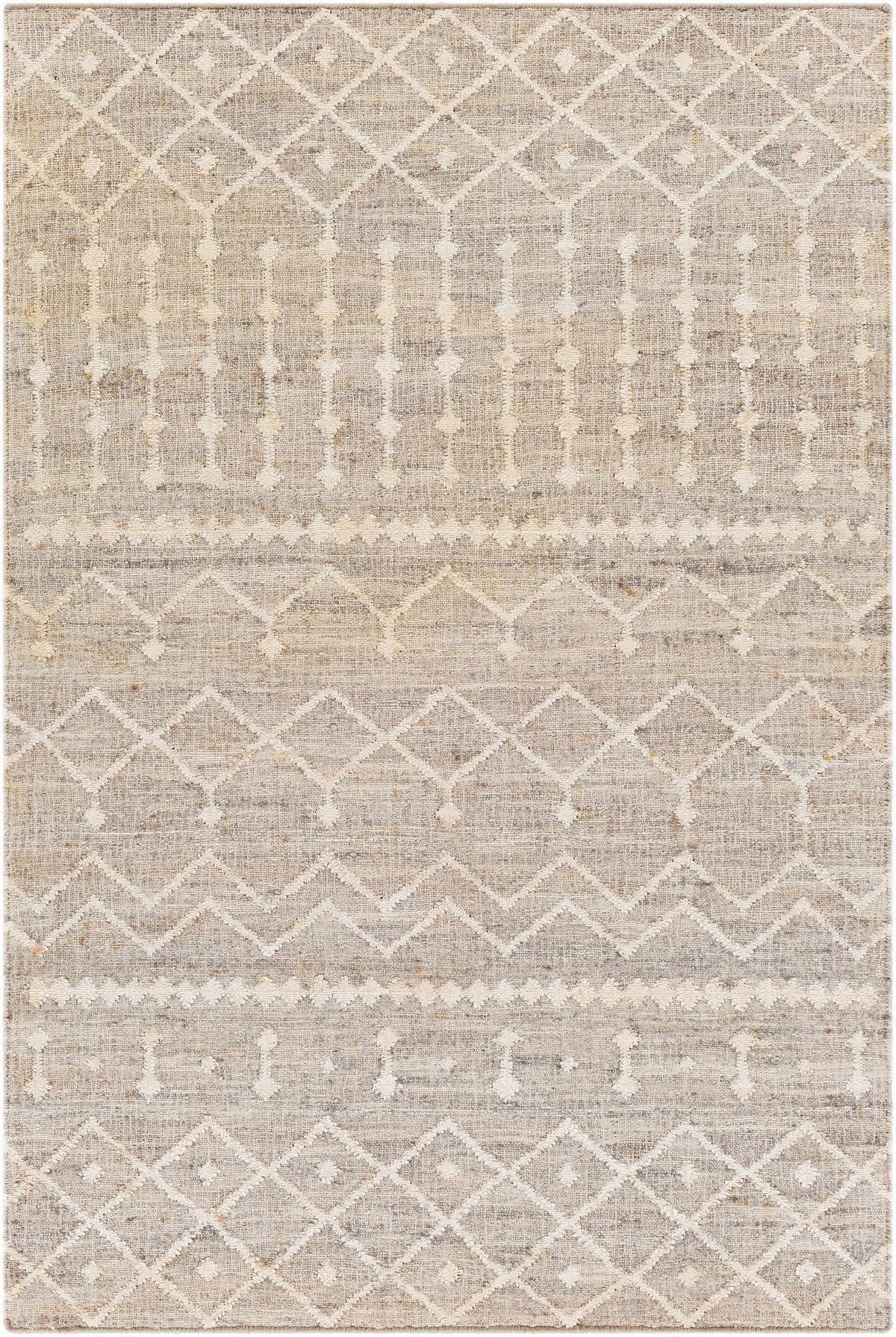 Brown Hand Woven 100% Jute Global Rectangle Handmade rug, Indoor use only, no fringe, non-washable. runner also available