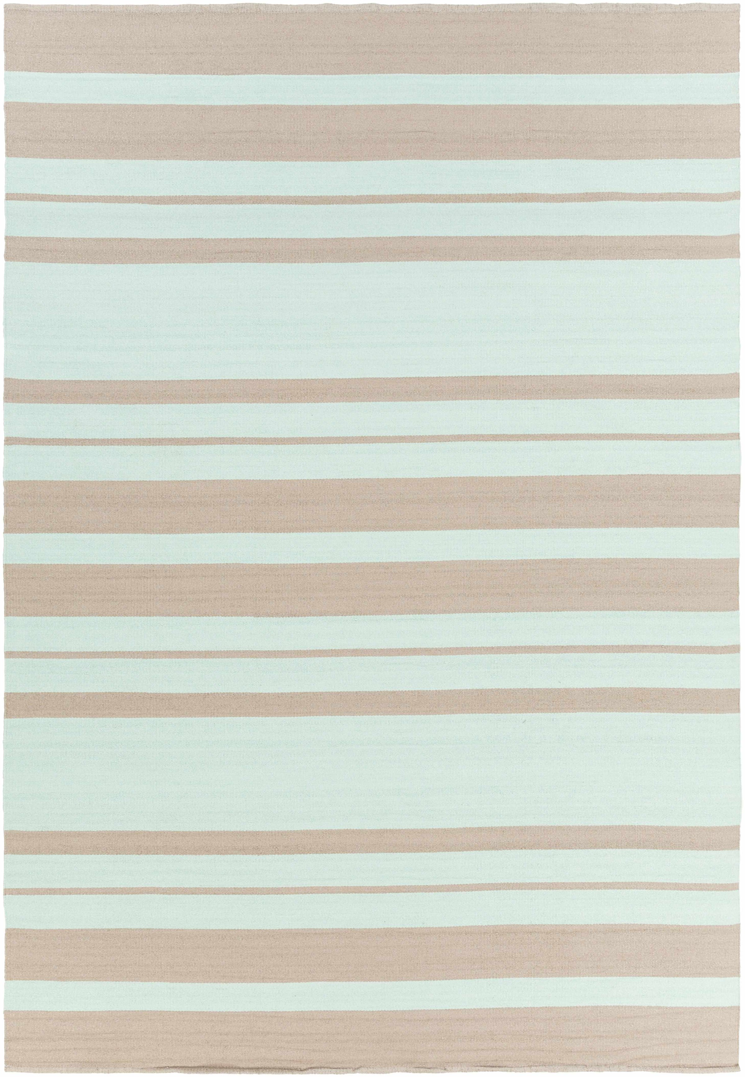 Seafoam Hand Woven 100% PVC Cottage Rectangle Handmade rug, outdoor-safe, no fringe, non-washable. runner also available