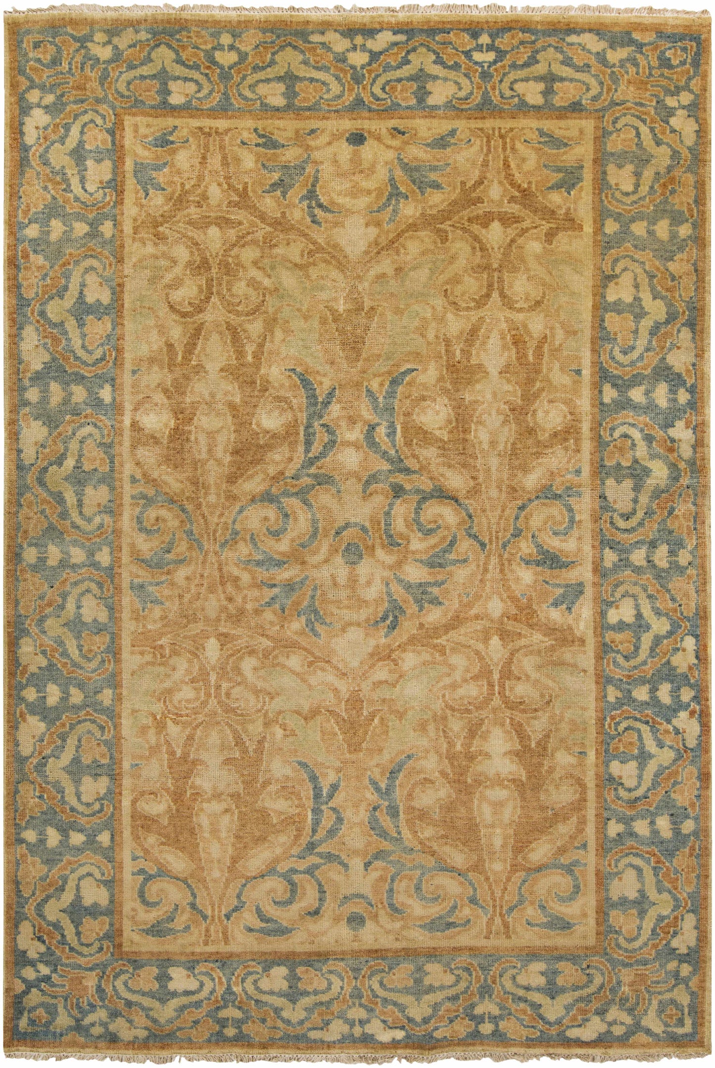 Hillcrest HIL-9019 Hand Knotted Rug