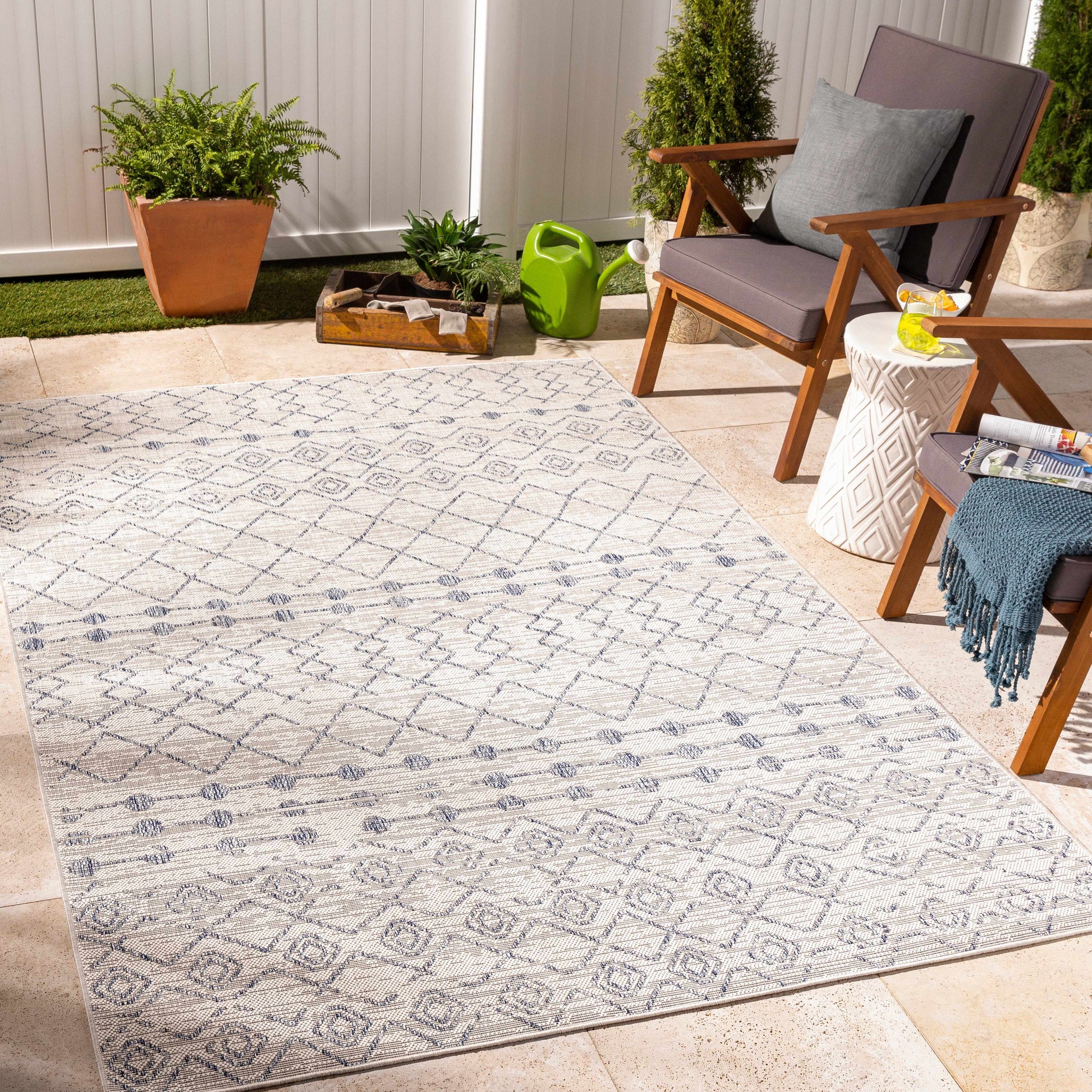 Tuareg TRG-2387 Machine Woven Rug