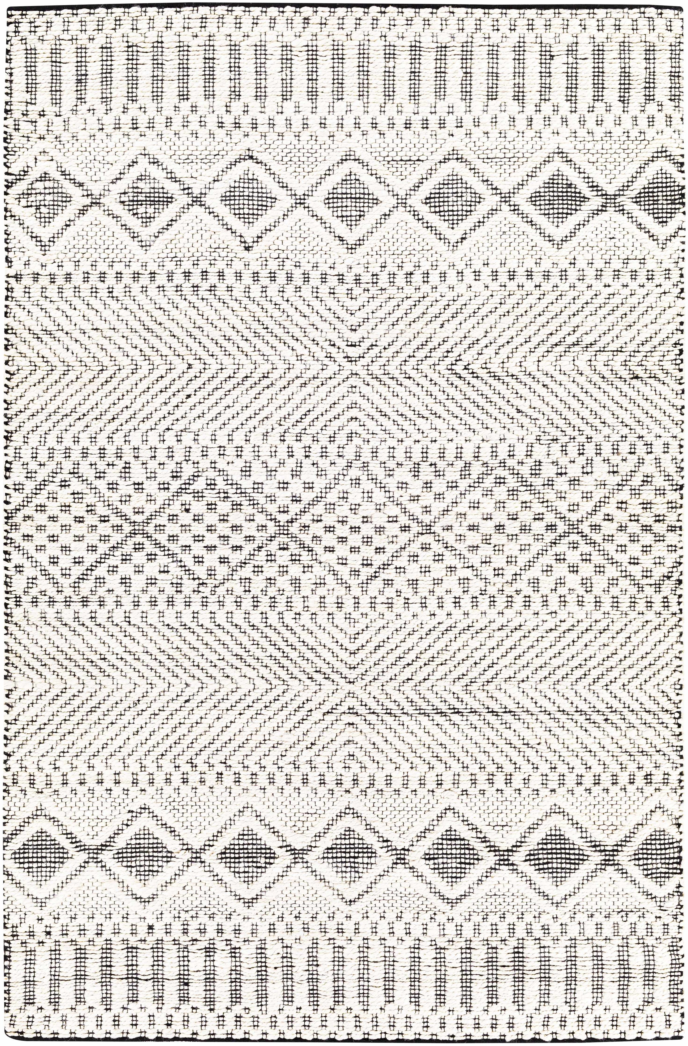 Cream Hand Woven 80% Jute, 20% Cotton Global Rectangle Handmade rug, Indoor use only, no fringe, non-washable. runner also available