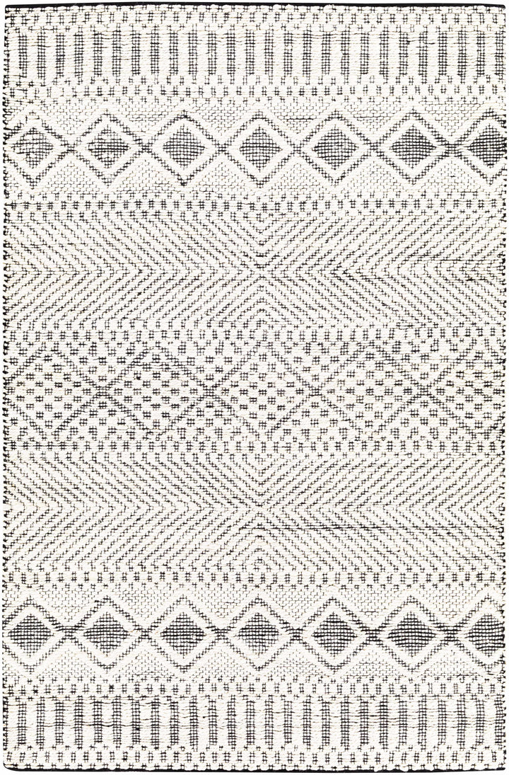 Cream Hand Woven 80% Jute, 20% Cotton Global Rectangle Handmade rug, Indoor use only, no fringe, non-washable. runner also available