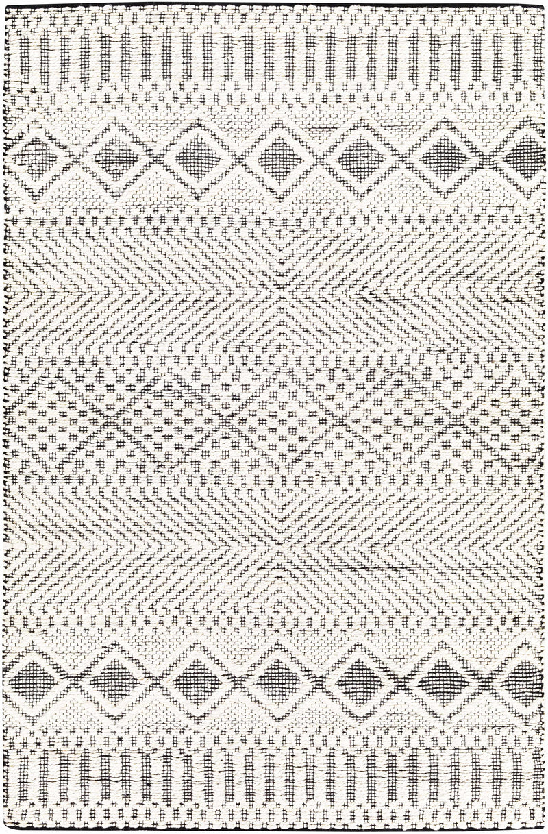 Cream Hand Woven 80% Jute, 20% Cotton Global Rectangle Handmade rug, Indoor use only, no fringe, non-washable. runner also available