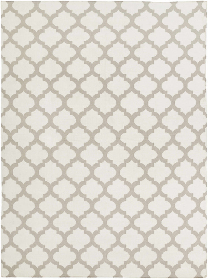 Ivory Hand Woven 100% Wool Modern Rectangle Handmade rug, Indoor use only, no fringe, non-washable. runner also available