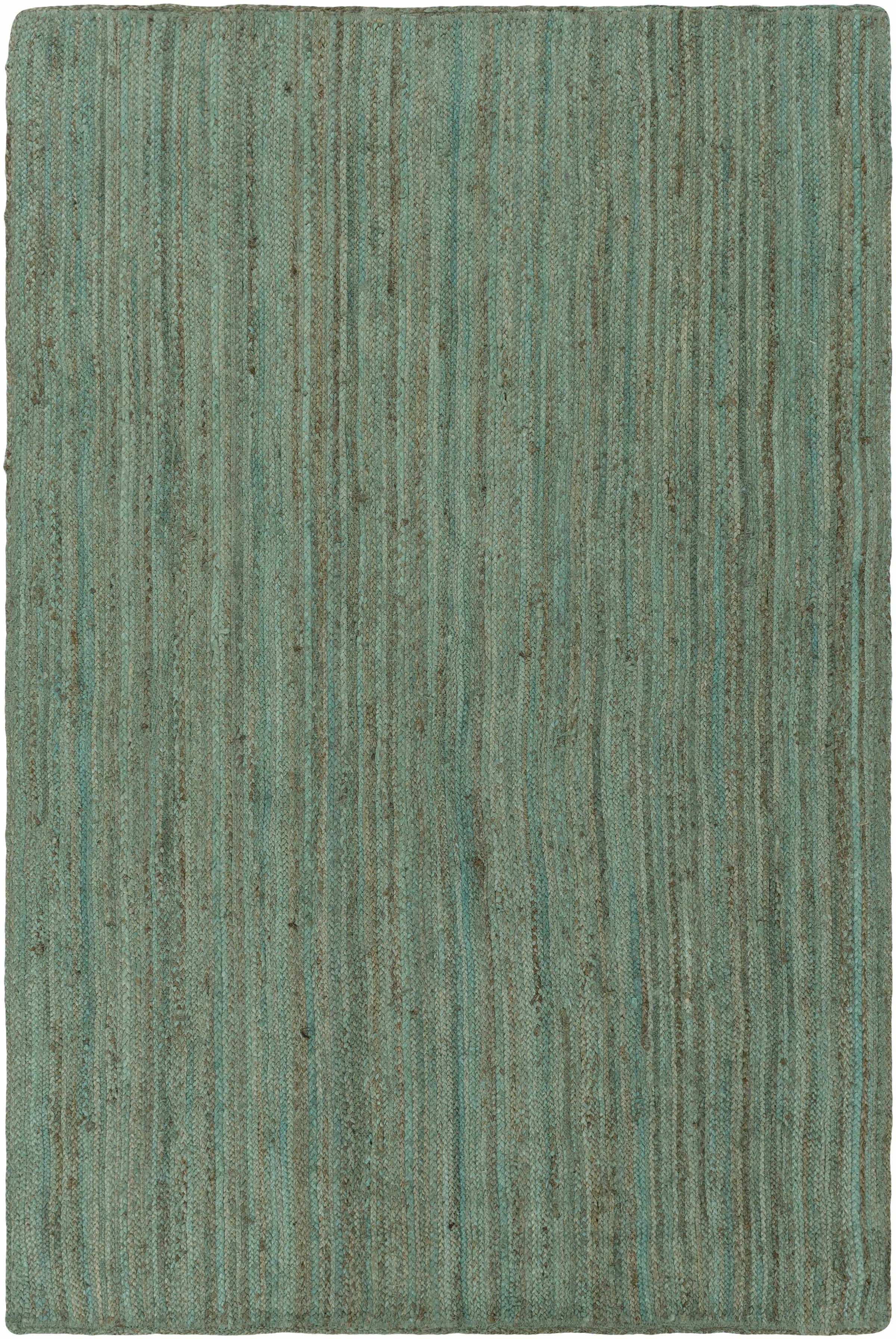 Blue Hand Woven 100% Jute Cottage Rectangle Handmade rug, Indoor use only, no fringe, non-washable. round, runner also available