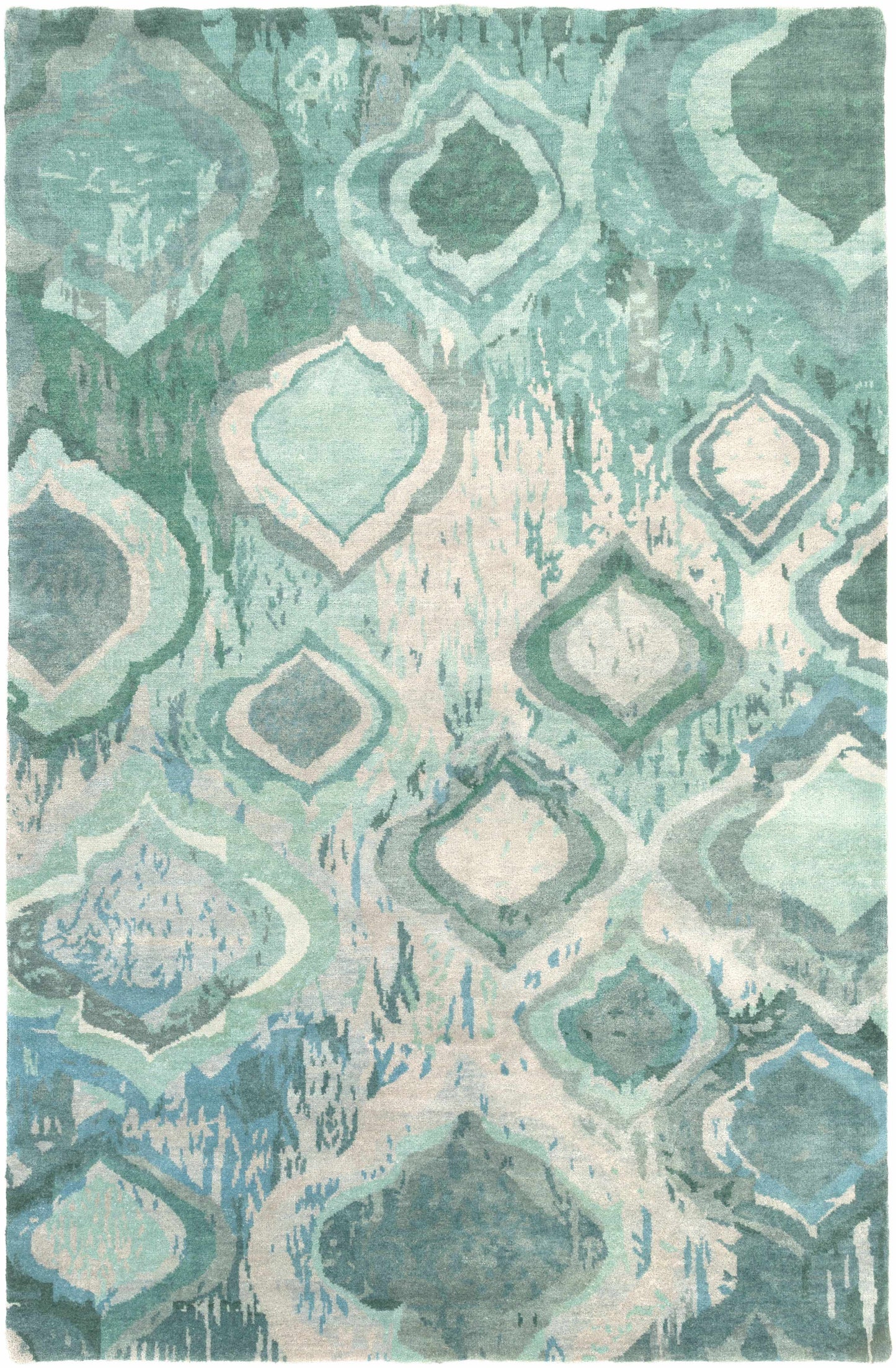 Watercolor WAT-5012 Hand Knotted Rug