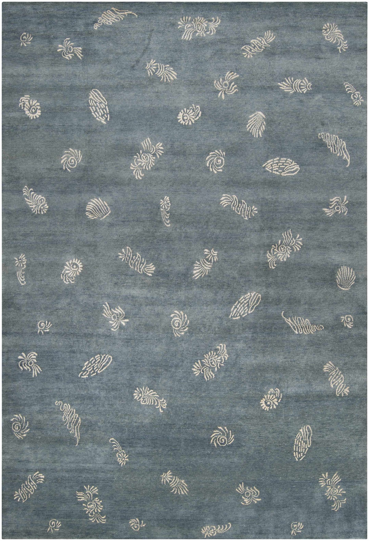 Multicolor Hand Knotted 100% NZ Wool Modern Rectangle Handmade rug, Indoor use only, no fringe, non-washable.