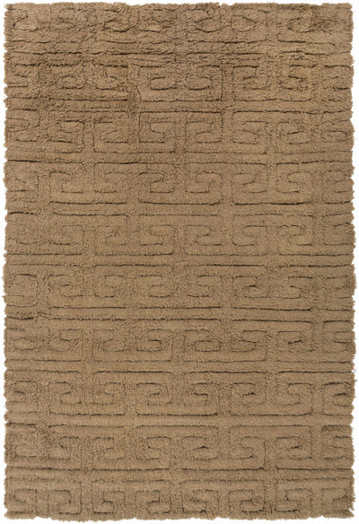Brown Hand Woven 100% Wool Cottage Rectangle Handmade rug, Indoor use only, no fringe, non-washable. runner also available