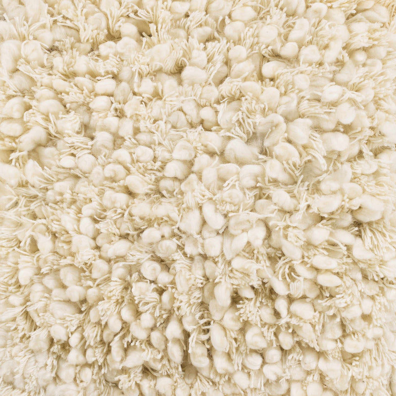 Cream Hand Woven 100% NZ Wool Modern Runner Handmade rug, Indoor use only, no fringe, non-washable.