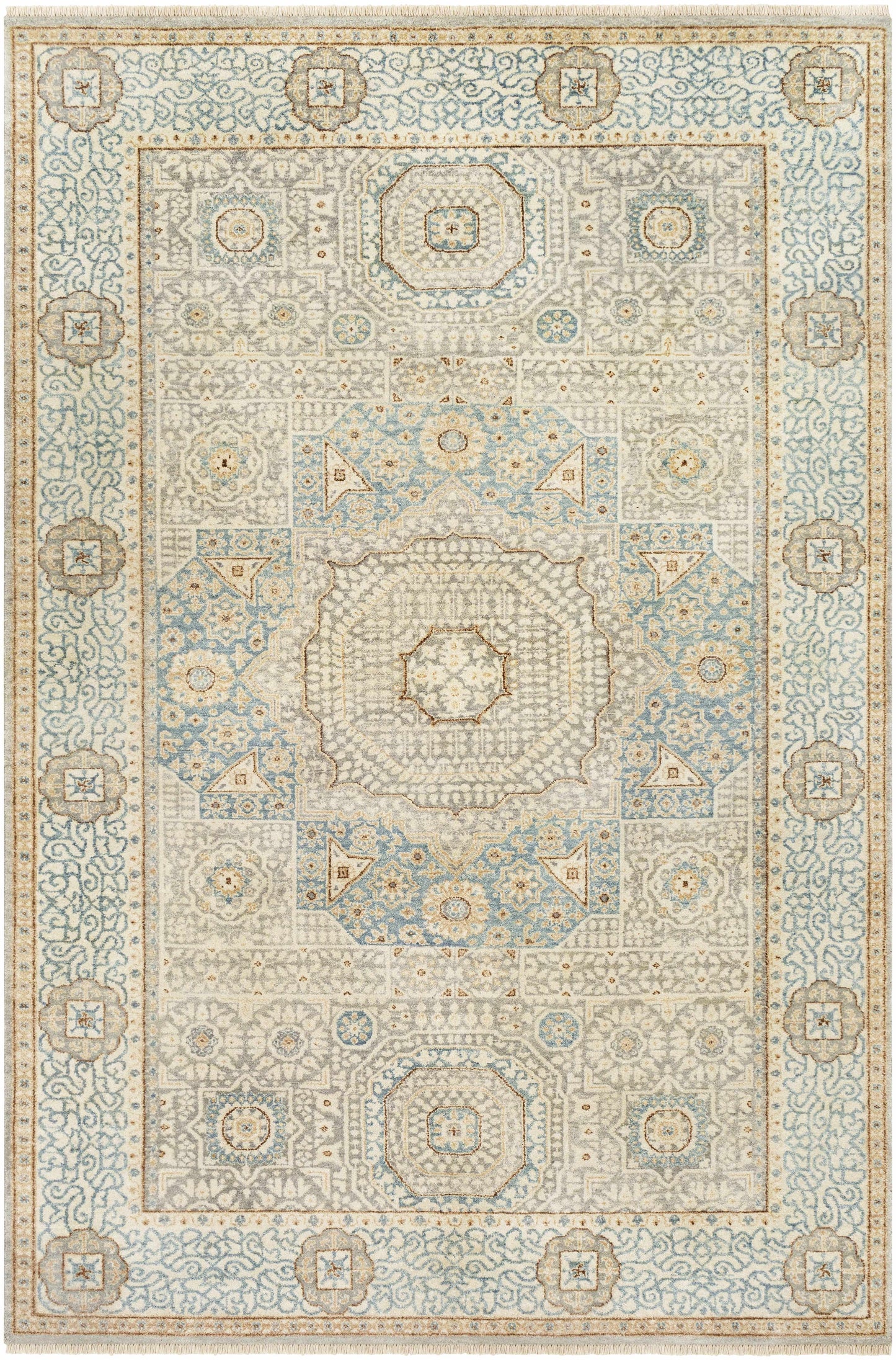 Cambridge CMB-8014 Hand Knotted Rug