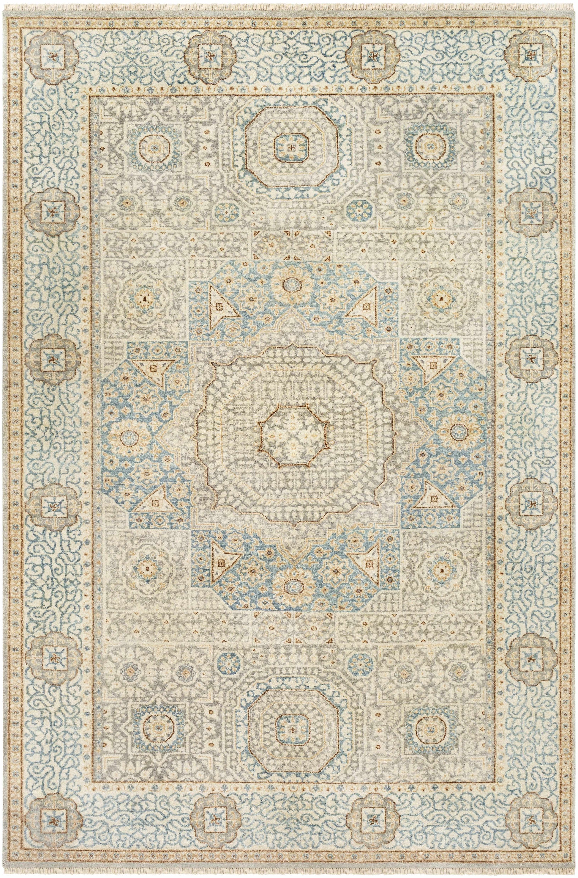 Cambridge CMB-8014 Hand Knotted Rug
