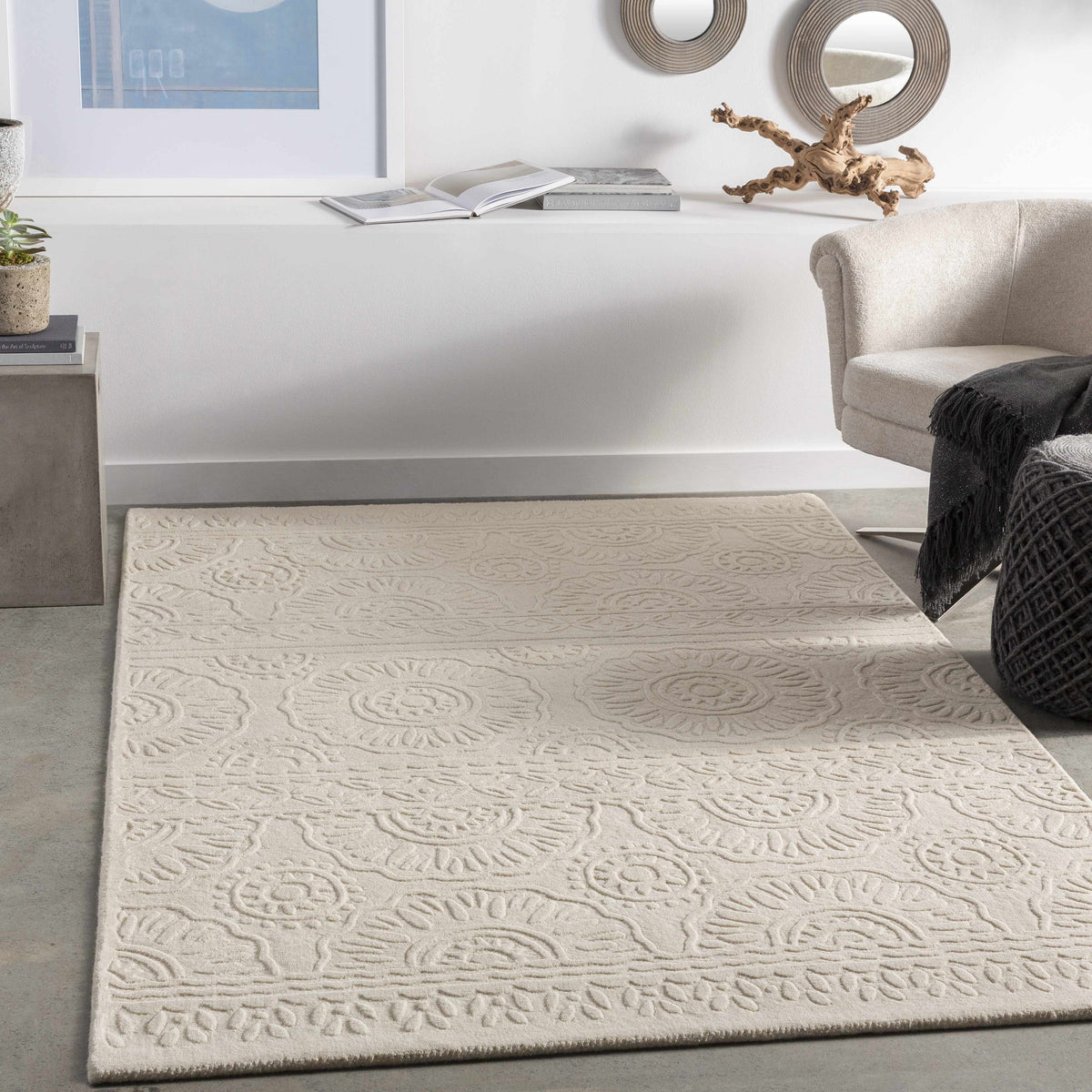 Taraash TRH-2301 Hand Loomed Rug