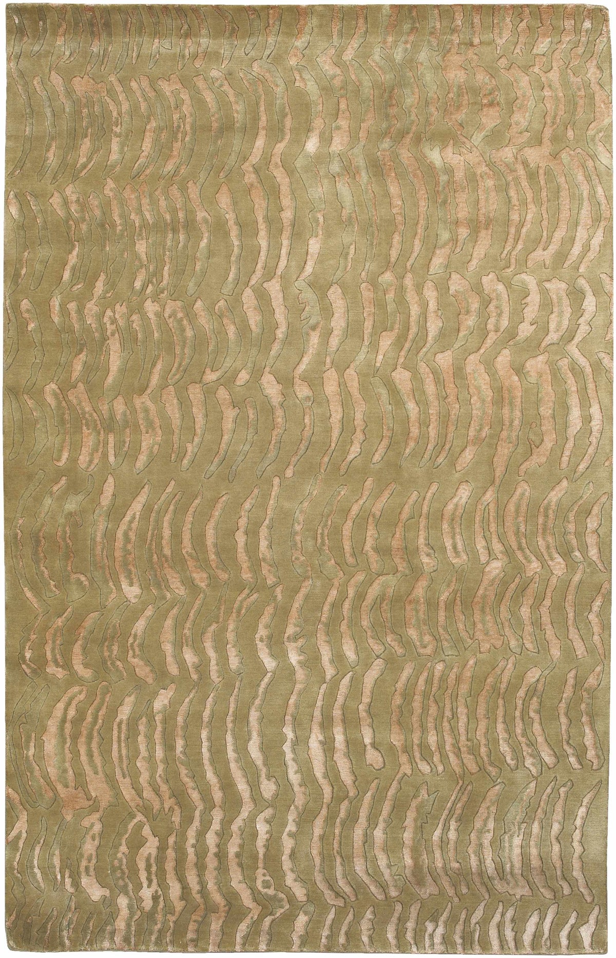 Multicolor Hand Knotted 70% NZ Wool, 30% Viscose Modern Rectangle Handmade rug, Indoor use only, no fringe, non-washable. runner also available