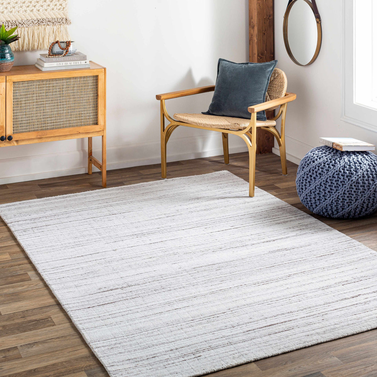 Daisy DSY-2301 Hand Loomed Rug