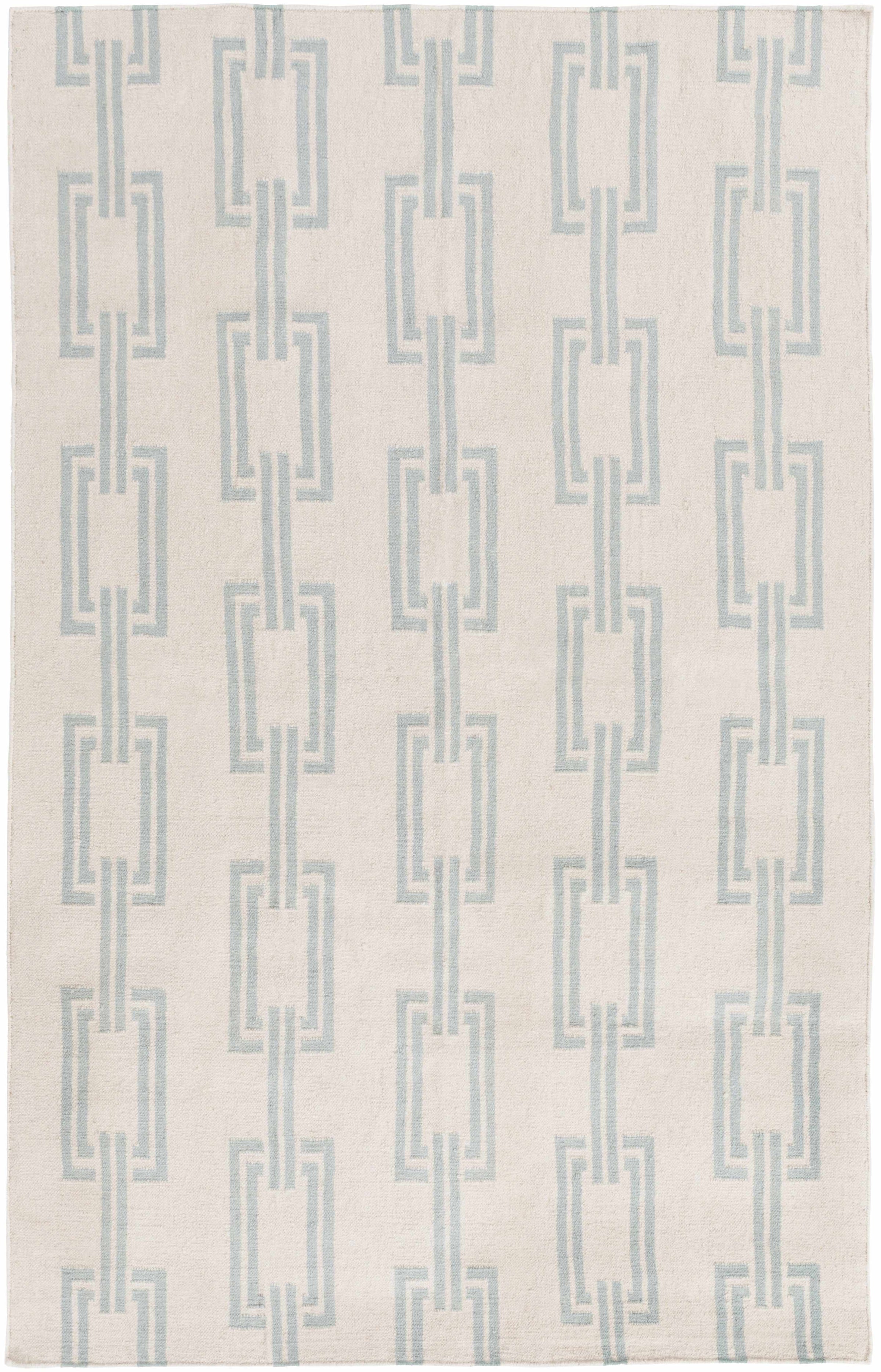 Beige Hand Woven 100% Wool Modern Rectangle Handmade rug, Indoor use only, no fringe, non-washable. runner also available