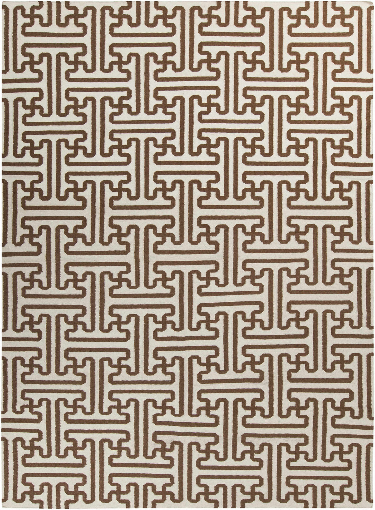 Ivory Hand Woven 100% Wool Modern Rectangle Handmade rug, Indoor use only, no fringe, non-washable. runner also available