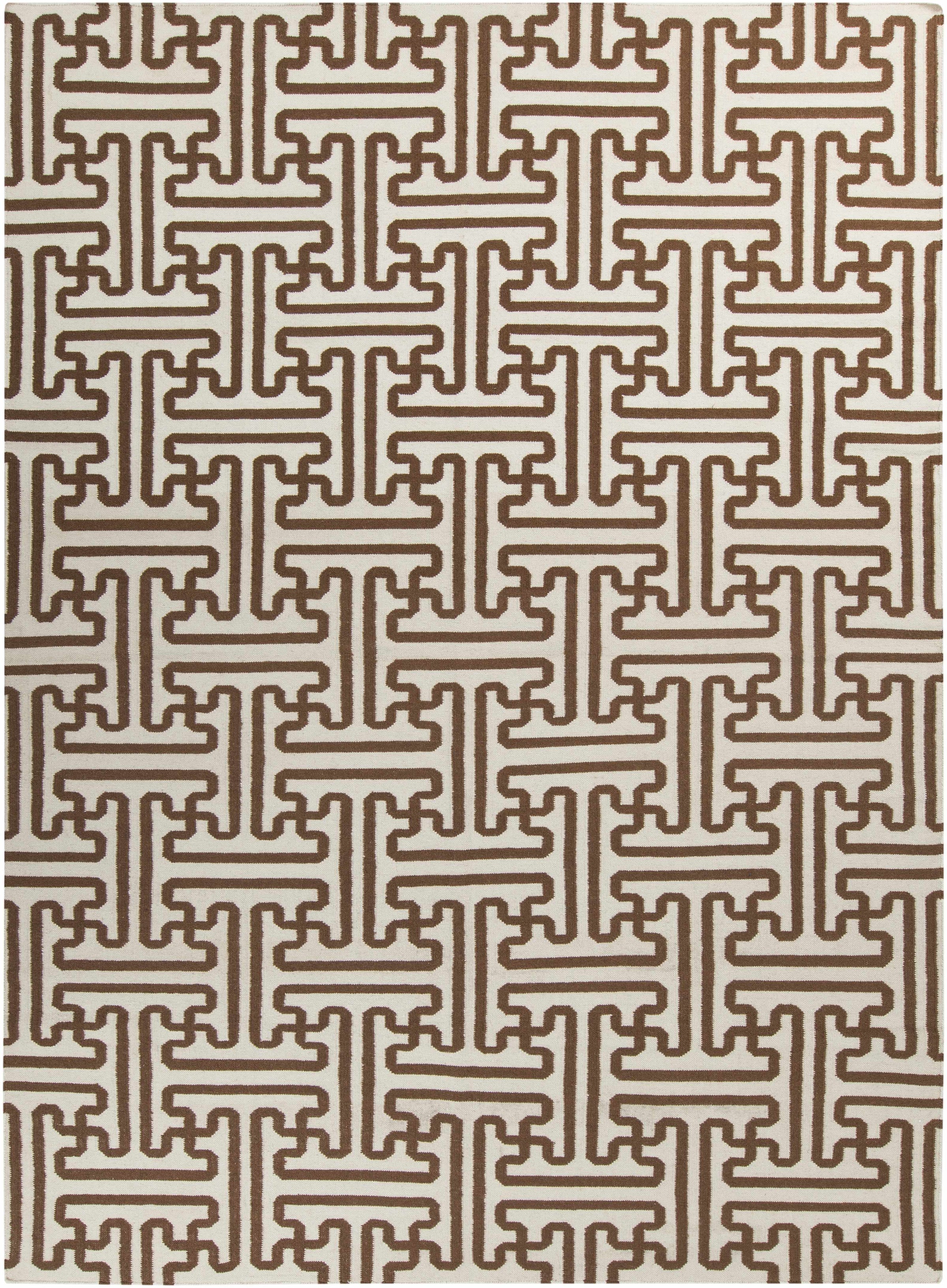 Ivory Hand Woven 100% Wool Modern Rectangle Handmade rug, Indoor use only, no fringe, non-washable. runner also available