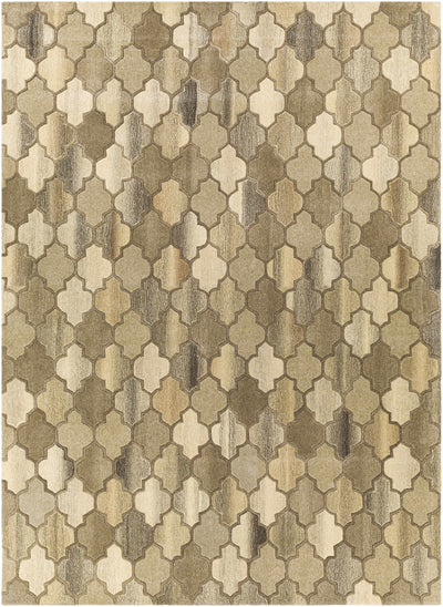 Charcoal Hand Tufted 100% Wool Cottage Rectangle Handmade rug, Indoor use only, no fringe, non-washable. round, runner, square also available