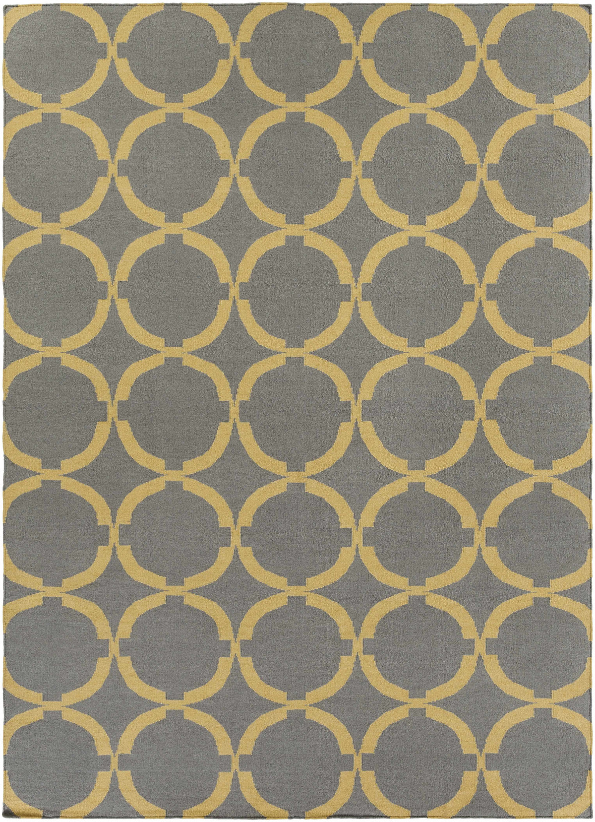Gray Hand Woven 100% Wool Modern Rectangle Handmade rug, Indoor use only, no fringe, non-washable. runner also available
