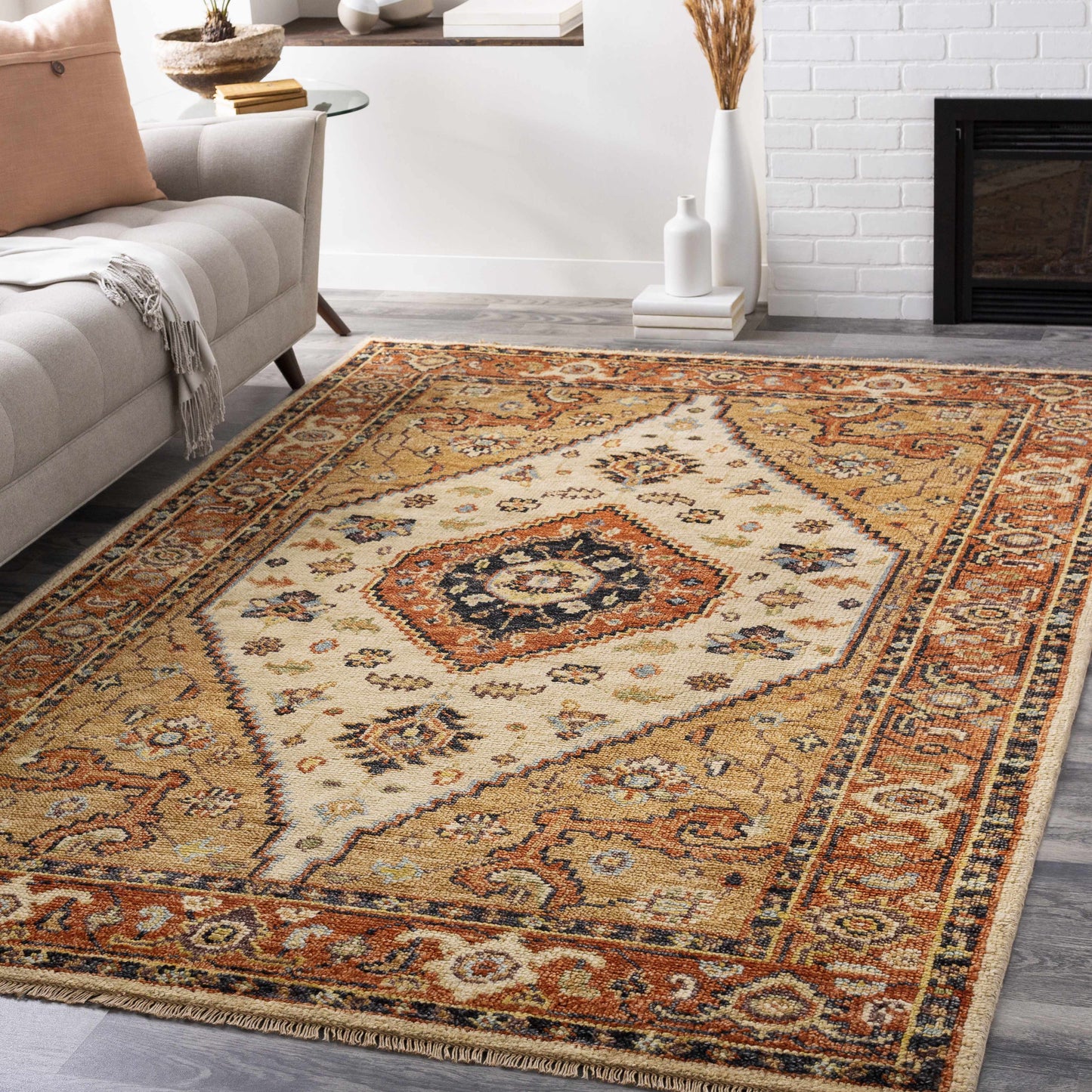 Biscayne BSY-2302 Hand Knotted Rug