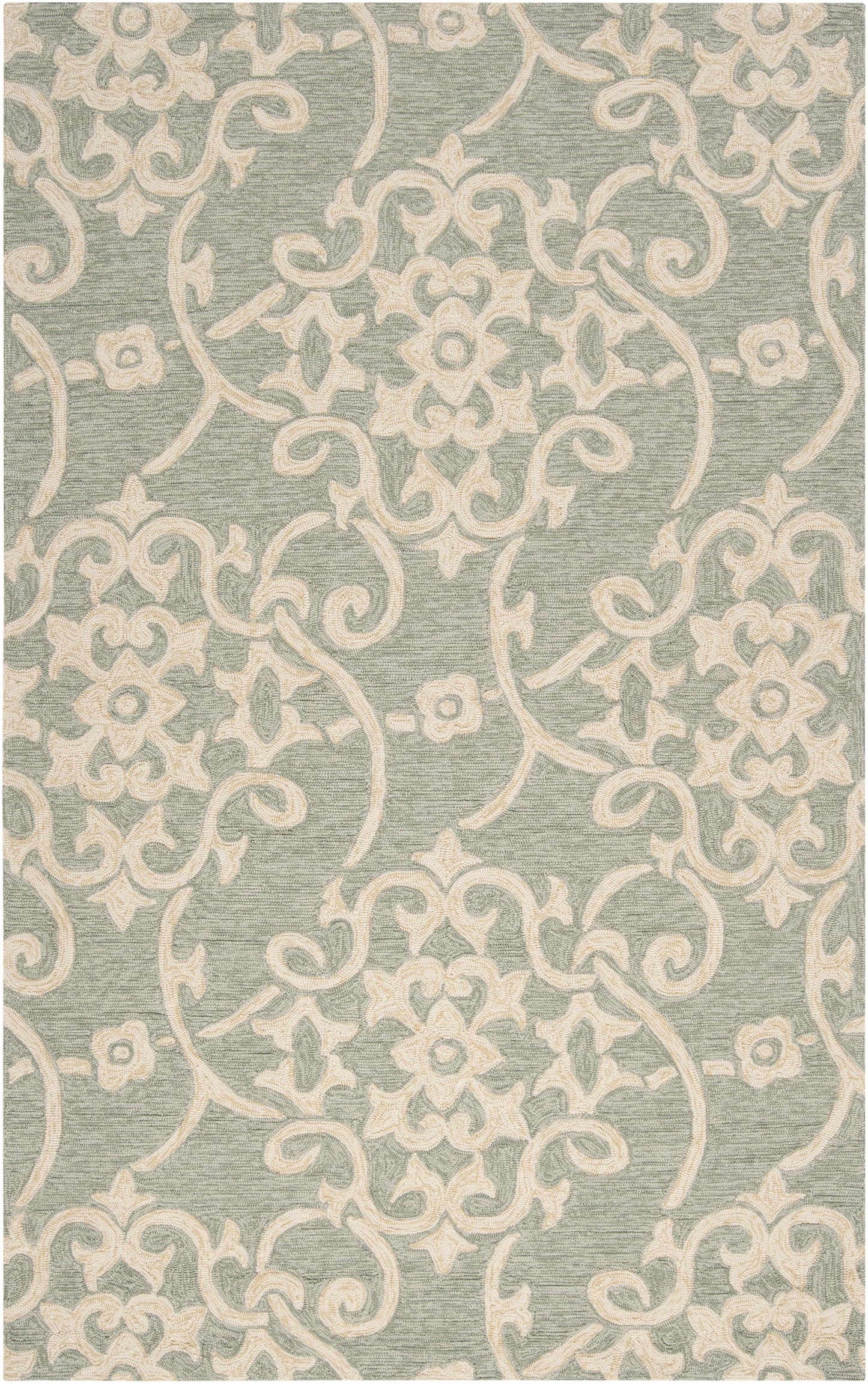 Rain RAI-1103 Hand Hooked Rug