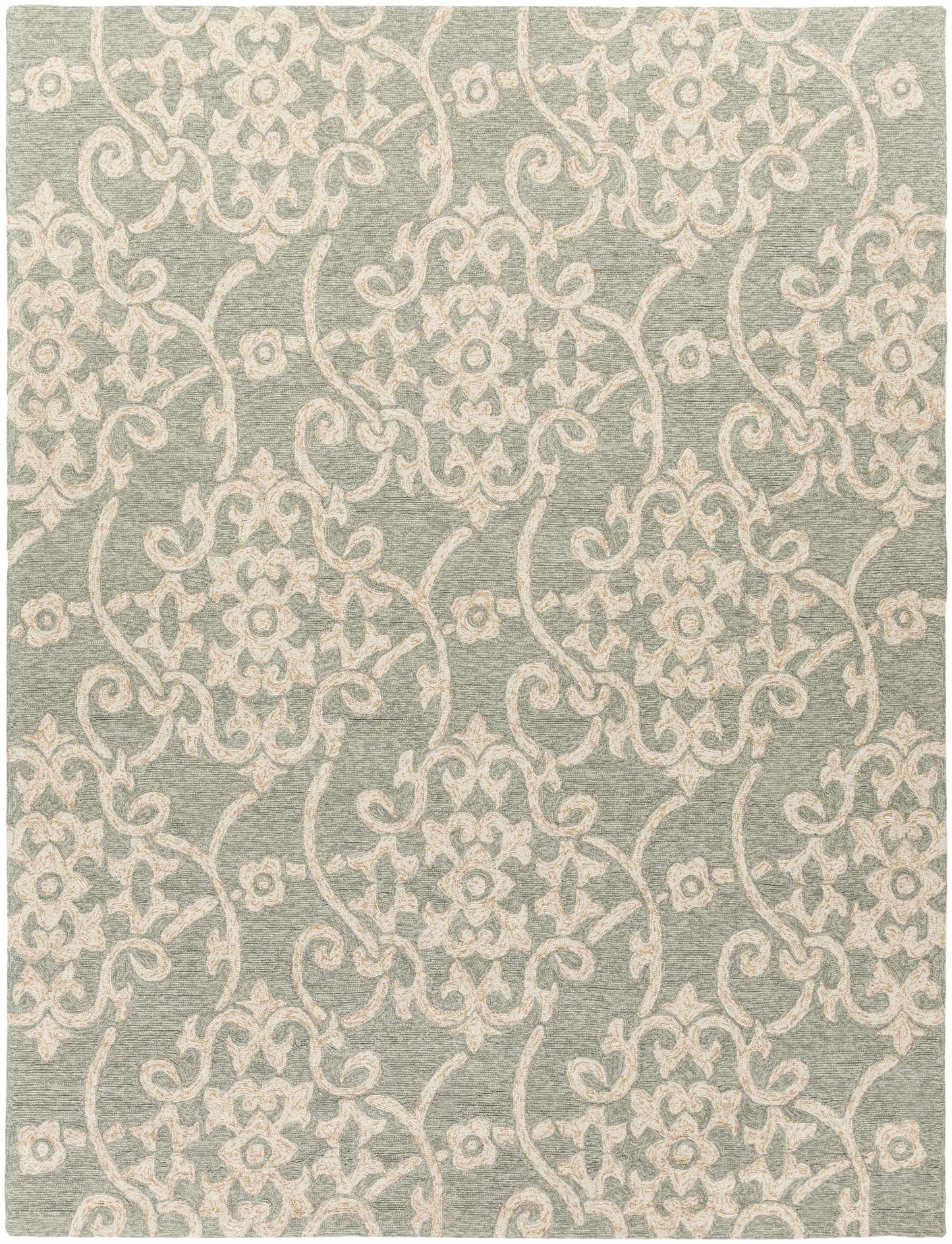 Rain RAI-1103 Hand Hooked Rug