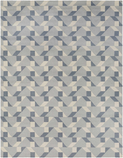 Slate Hand Woven 100% Wool Modern Rectangle Handmade rug, Indoor use only, no fringe, non-washable. runner also available
