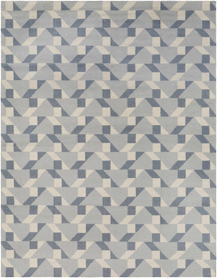 Slate Hand Woven 100% Wool Modern Rectangle Handmade rug, Indoor use only, no fringe, non-washable. runner also available