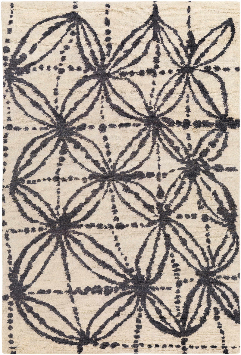 Black Hand Woven 100% Jute Modern Rectangle Handmade rug, Indoor use only, no fringe, non-washable.