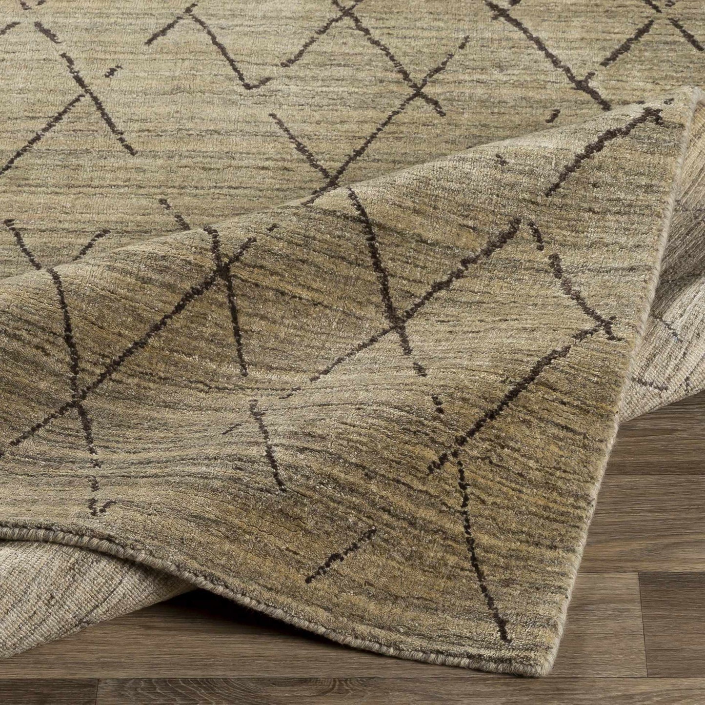 Pokhara POK-2302 Hand Loomed Rug