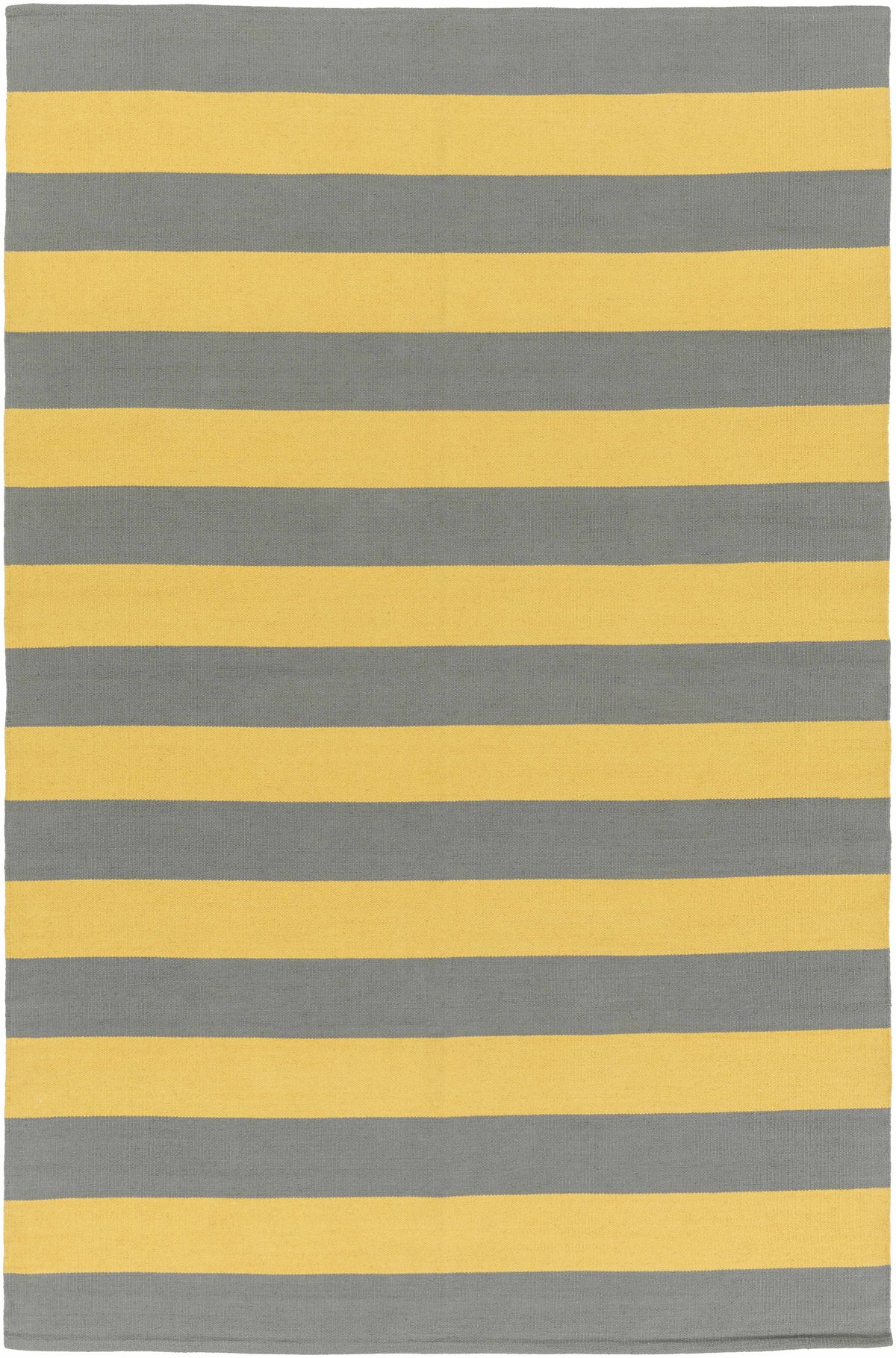 Mustard Hand Woven 100% Cotton Cottage Rectangle Handmade rug, Indoor use only, no fringe, non-washable. runner also available