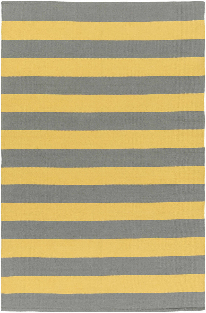 Mustard Hand Woven 100% Cotton Cottage Rectangle Handmade rug, Indoor use only, no fringe, non-washable. runner also available