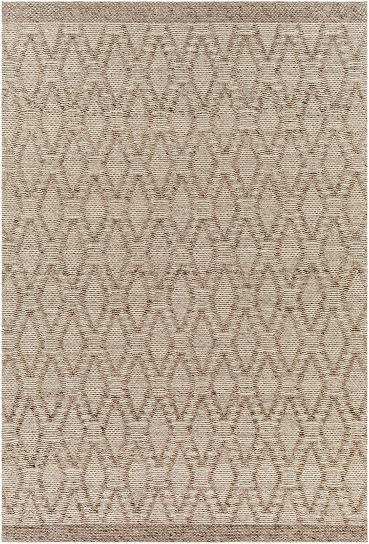 Gray Hand Woven 70% Recycled PET Yarn, 30% Wool Global Rectangle Handmade rug, Indoor use only, no fringe, non-washable. runner also available