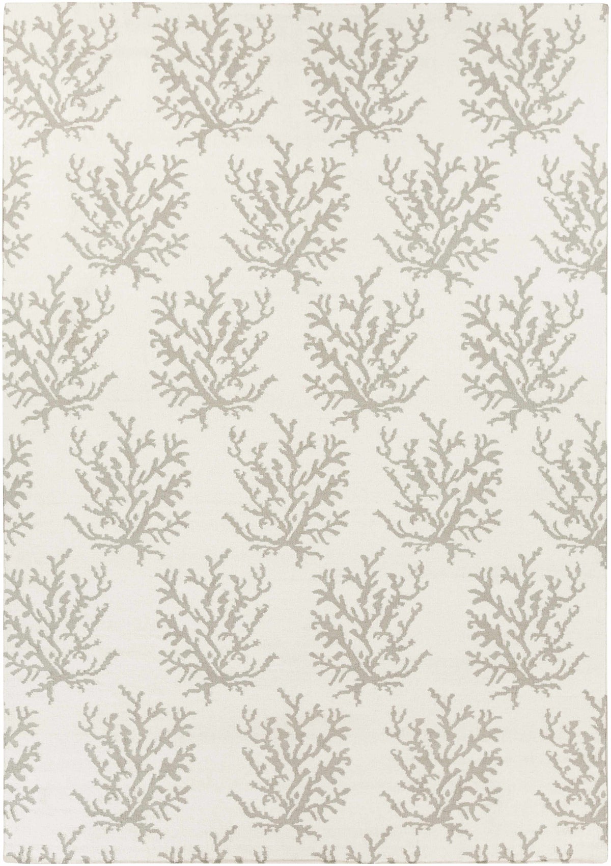 Ivory Hand Woven 100% Wool Modern Rectangle Handmade rug, Indoor use only, no fringe, non-washable.
