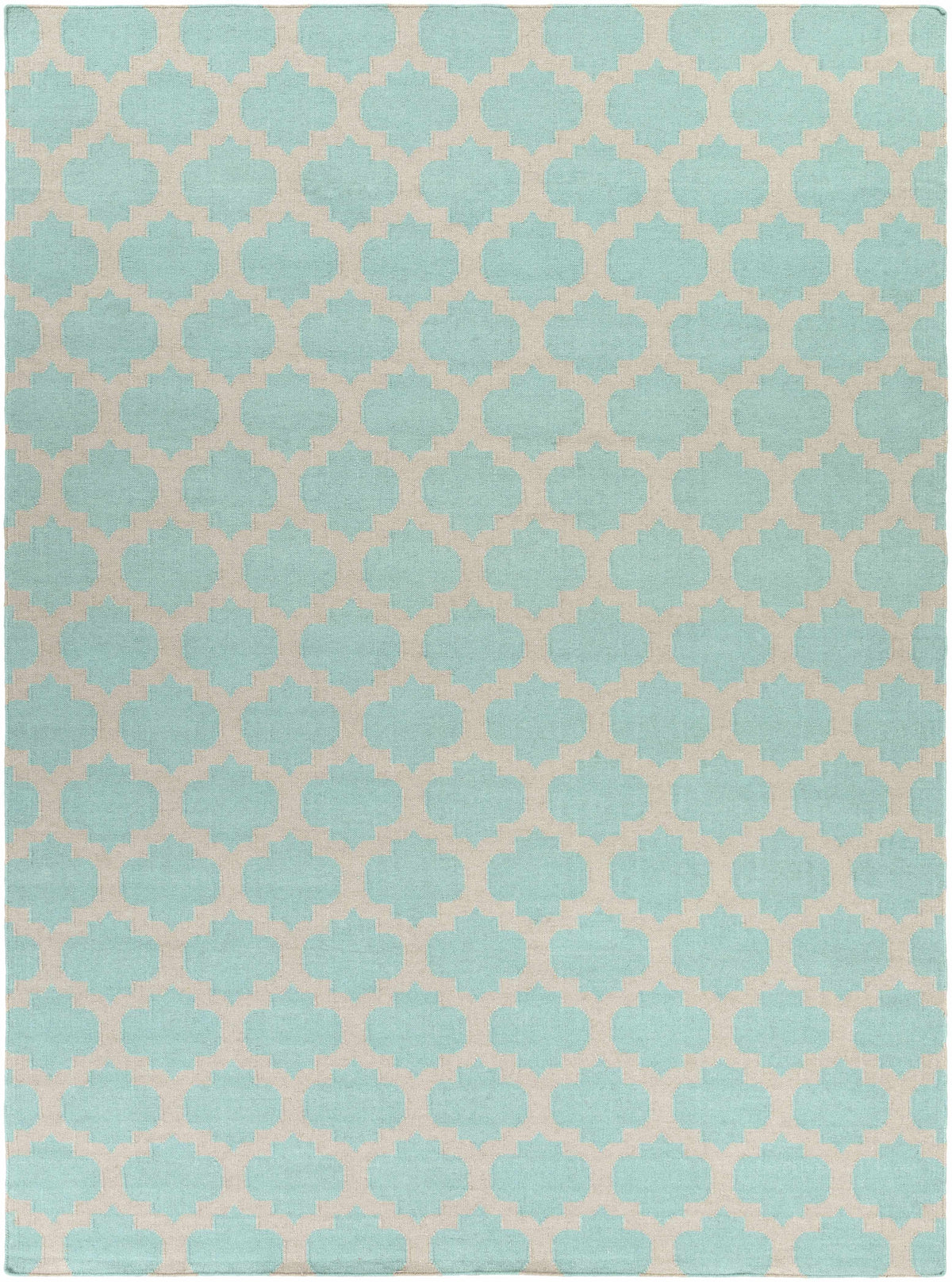 Light Gray Hand Woven 100% Wool Modern Rectangle Handmade rug, Indoor use only, no fringe, non-washable. runner also available