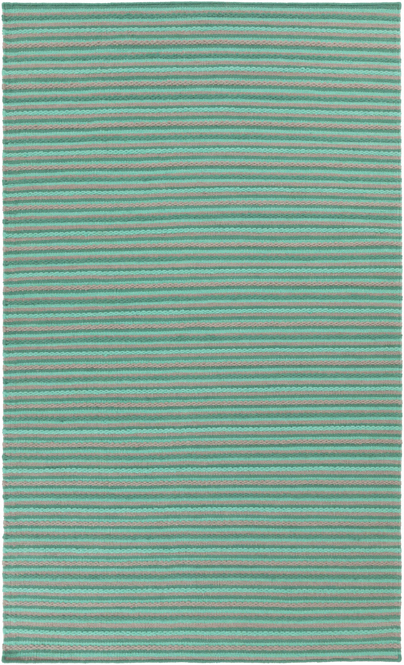 Seafoam Hand Woven 100% Wool Cottage Rectangle Handmade rug, Indoor use only, no fringe, non-washable. runner also available