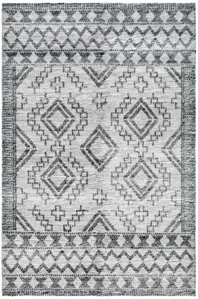Beige Hand Woven 100% Recycled PET Yarn Global Rectangle Handmade rug, Indoor use only, no fringe, non-washable. runner also available