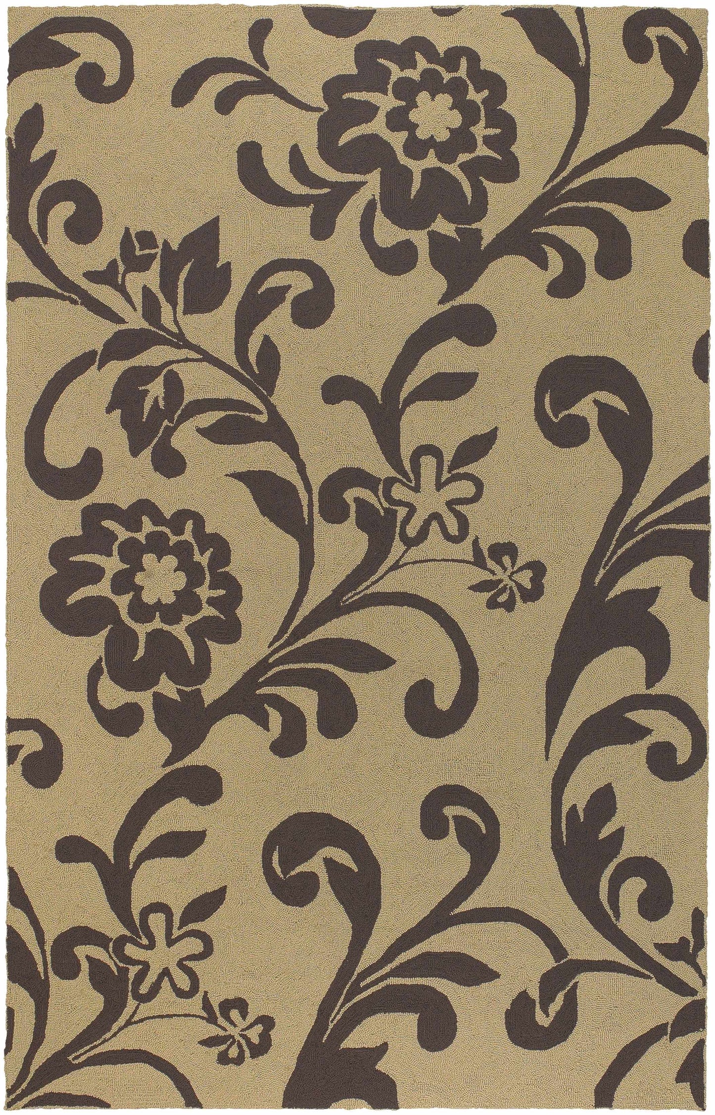 Rain RAI-1002 Hand Hooked Rug