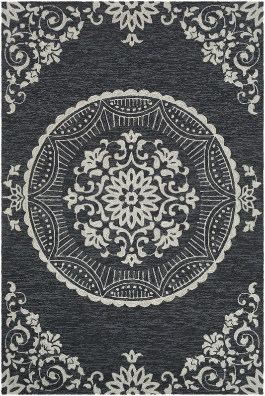 Rain RAI-1283 Hand Hooked Rug
