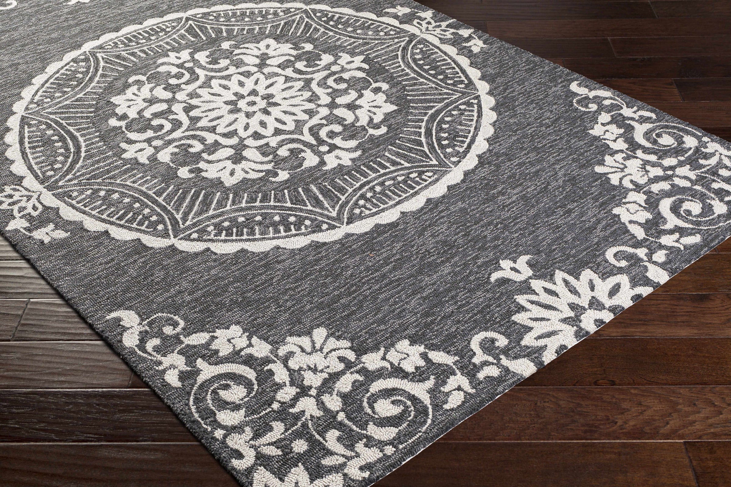 Rain RAI-1283 Hand Hooked Rug