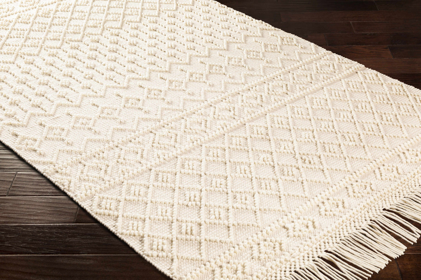 Farmhouse Tassels FTS-2305 Hand Woven Rug