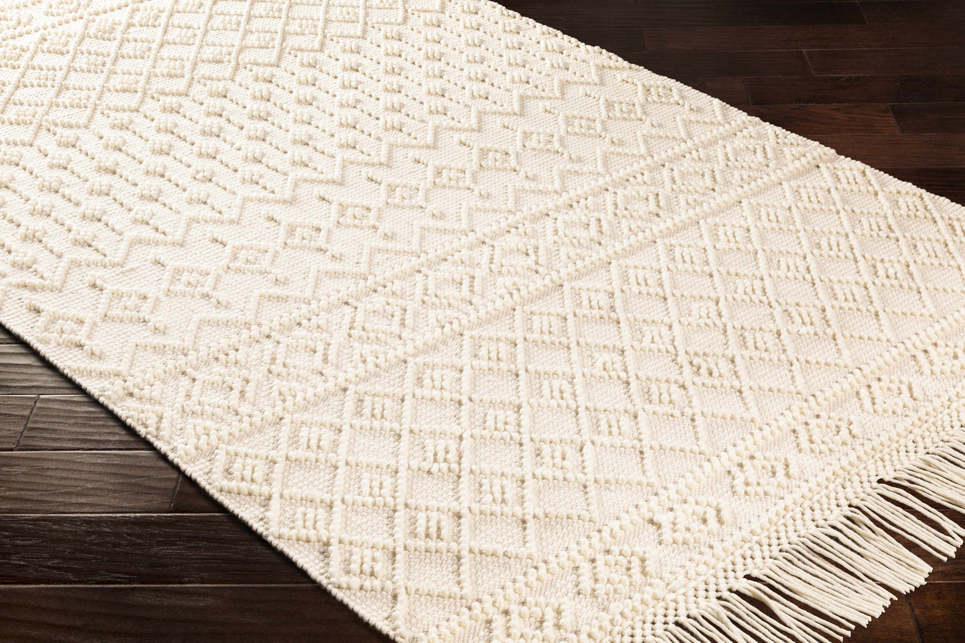 Farmhouse Tassels FTS-2305 Hand Woven Rug