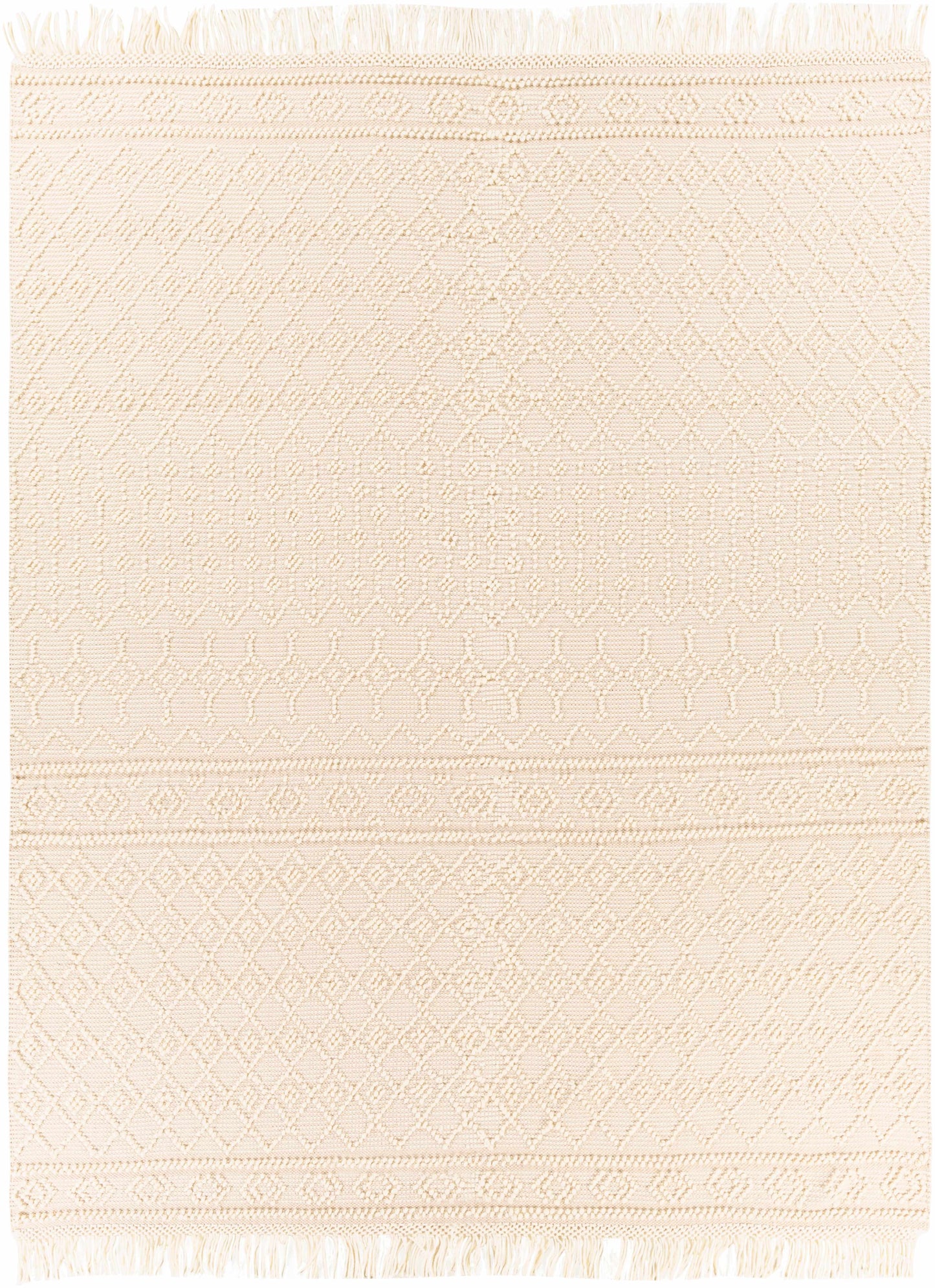 Farmhouse Tassels FTS-2305 Hand Woven Rug