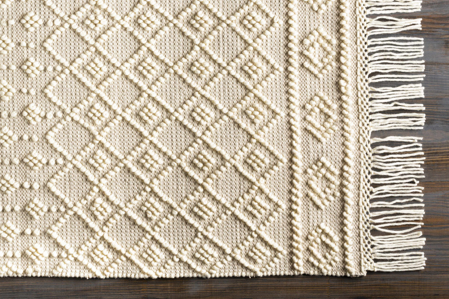 Farmhouse Tassels FTS-2305 Hand Woven Rug