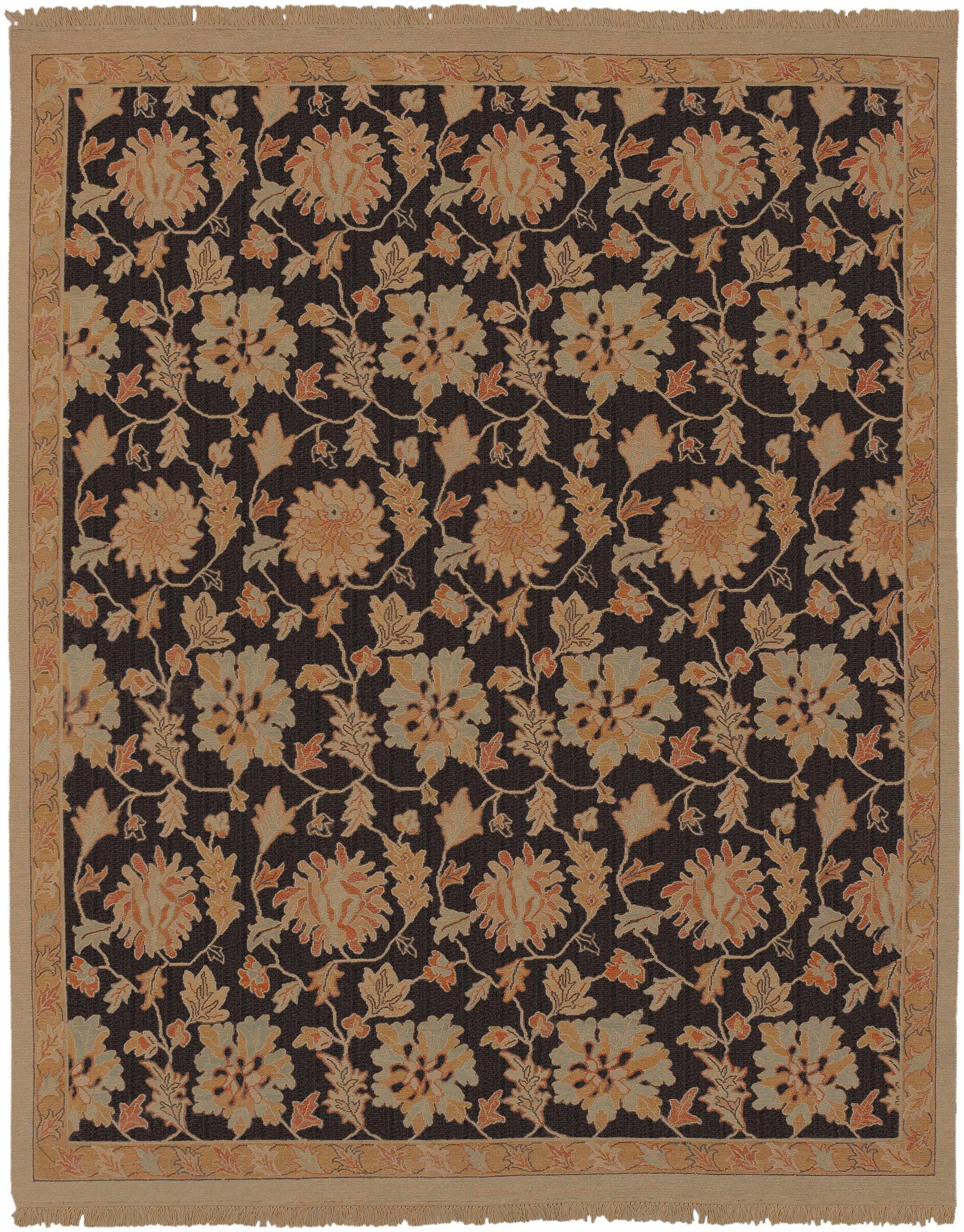 Multicolor Hand Knotted 100% NZ Wool Traditional Rectangle Handmade rug, Indoor use only, no fringe, non-washable.