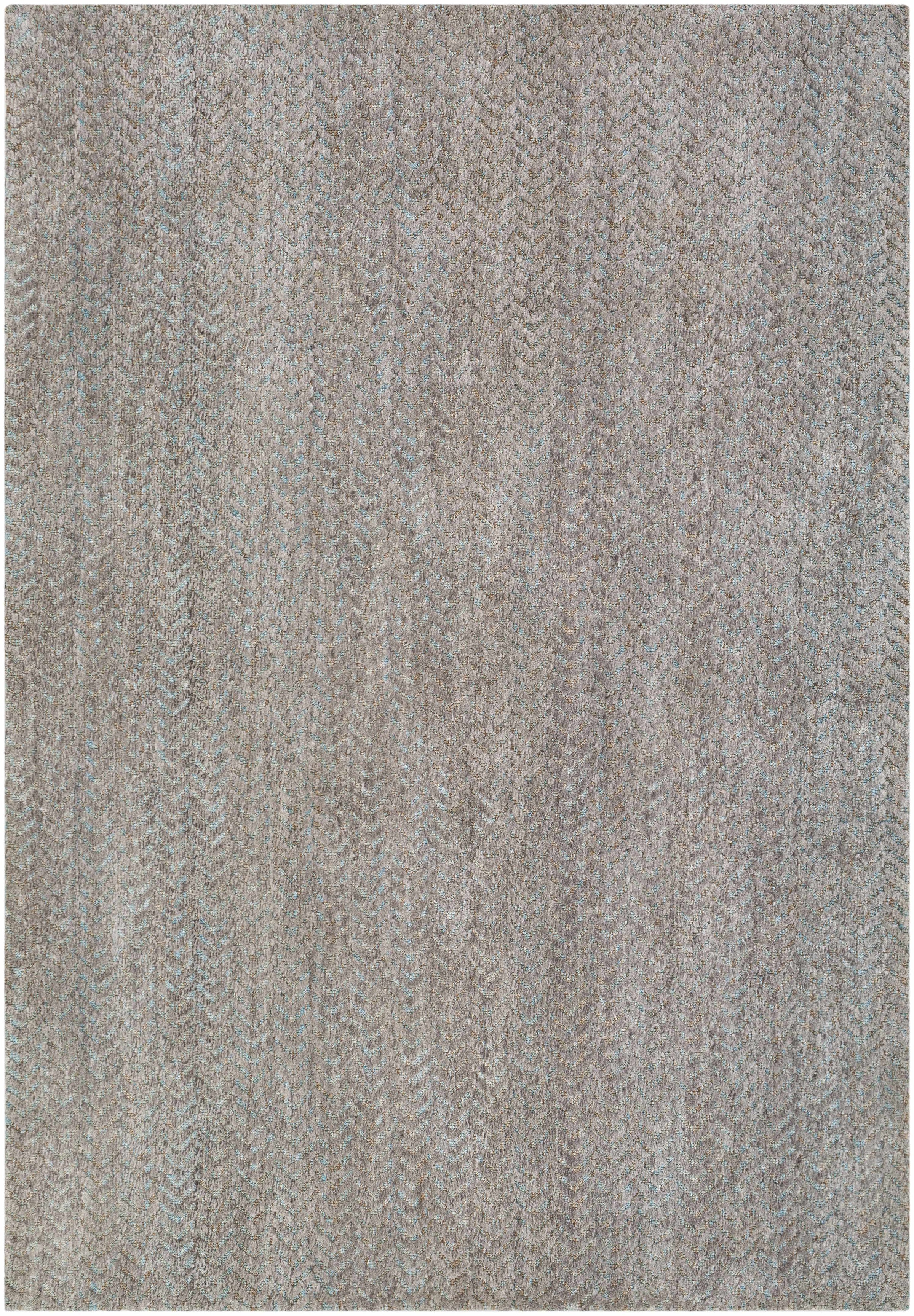 Taupe Hand Woven 100% Polyester Modern Rectangle Handmade rug, Indoor use only, no fringe, non-washable.