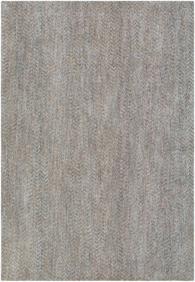 Taupe Hand Woven 100% Polyester Modern Rectangle Handmade rug, Indoor use only, no fringe, non-washable.