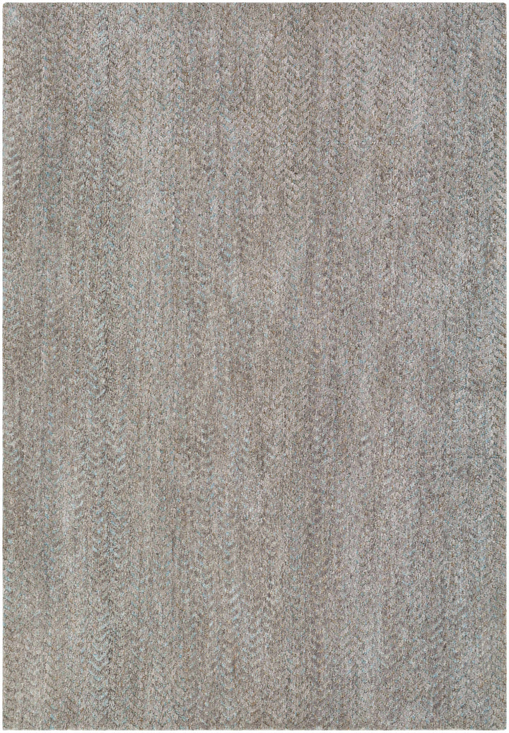 Taupe Hand Woven 100% Polyester Modern Rectangle Handmade rug, Indoor use only, no fringe, non-washable.