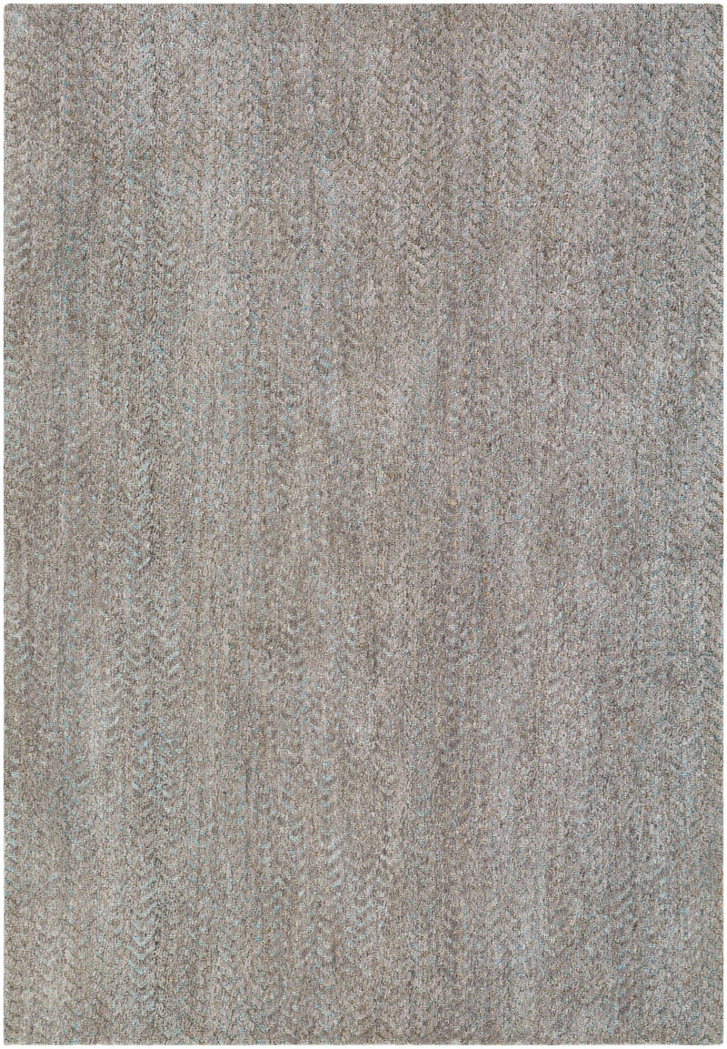 Taupe Hand Woven 100% Polyester Modern Rectangle Handmade rug, Indoor use only, no fringe, non-washable.
